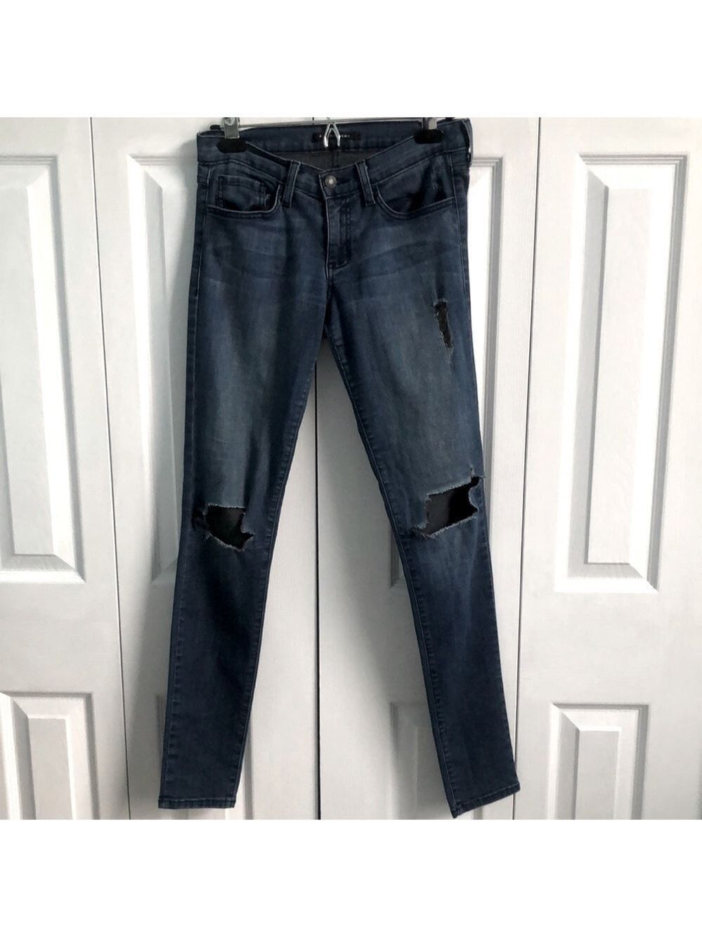 Flying Monkey Distressed Skinny Jeans Size 27